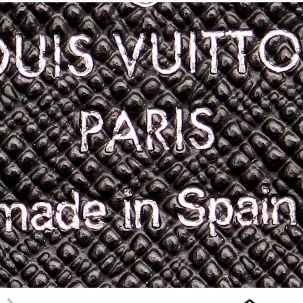 Louis Vuitton Damier Graphit Vertical Zipper Wallet Grey&Black (100% real) - Picture 8 of 13